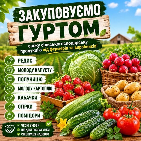 Закуповую овочі гуртом 05-Купую фото Закуповую овочі гуртом 05-Купую фото